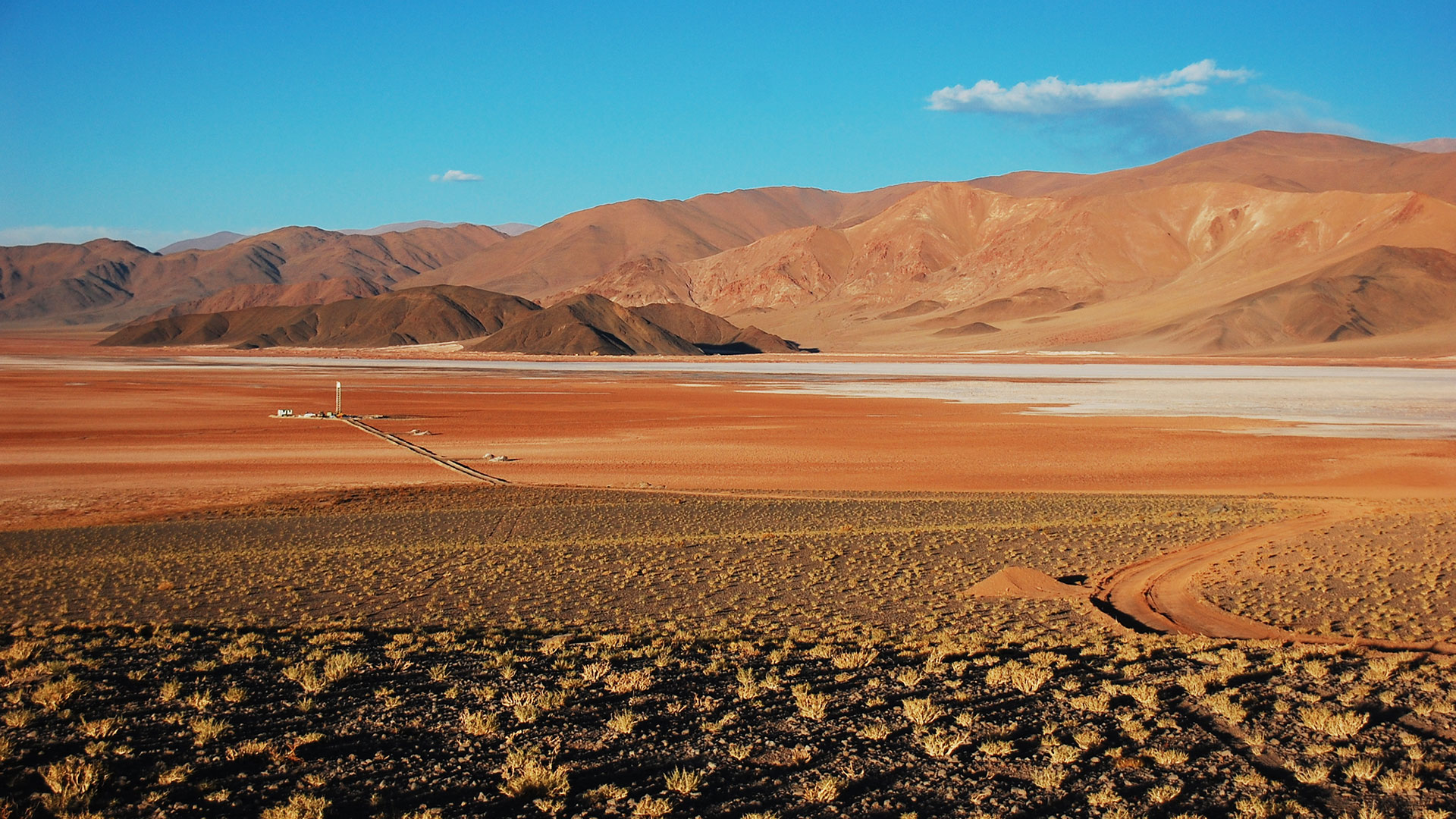 Paysage du salar d'Eramine